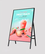Load image into Gallery viewer, Outdoor &quot;A&quot; Frame LED Lightbox
