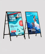 Load image into Gallery viewer, Outdoor &quot;A&quot; Frame LED Lightbox
